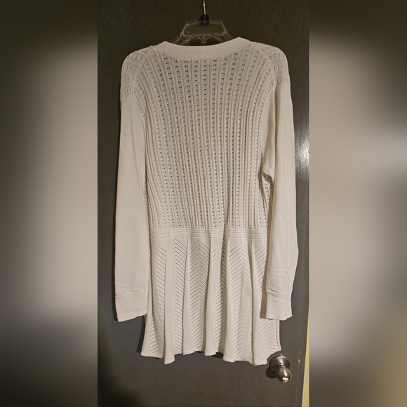 Lety & Me Acelina Pointelle Cardigan - Picture 2 of 4